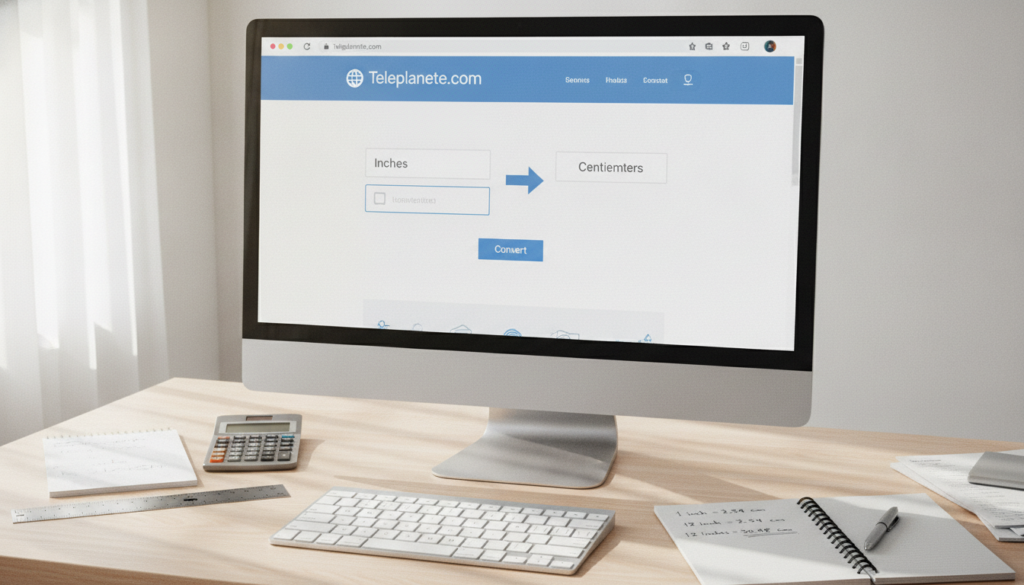 découvrez comment convertir facilement les pouces en centimètres sur teleplanete.com grâce à notre guide simple et rapide.
