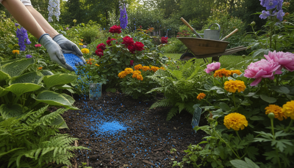 découvrez comment utiliser l'engrais bleu pour nourrir votre jardin et obtenir des plantes éclatantes de santé grâce à des conseils simples et efficaces.
