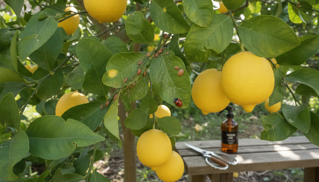 Citronnier : comment identifier et combattre ses parasites et maladies ?