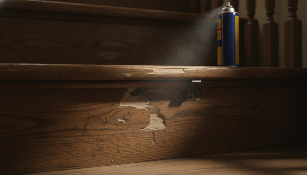 découvrez si le wd-40 est vraiment efficace pour arrêter un escalier qui grince ou s'il s'agit d'une fausse bonne idée, grâce à notre analyse complète.