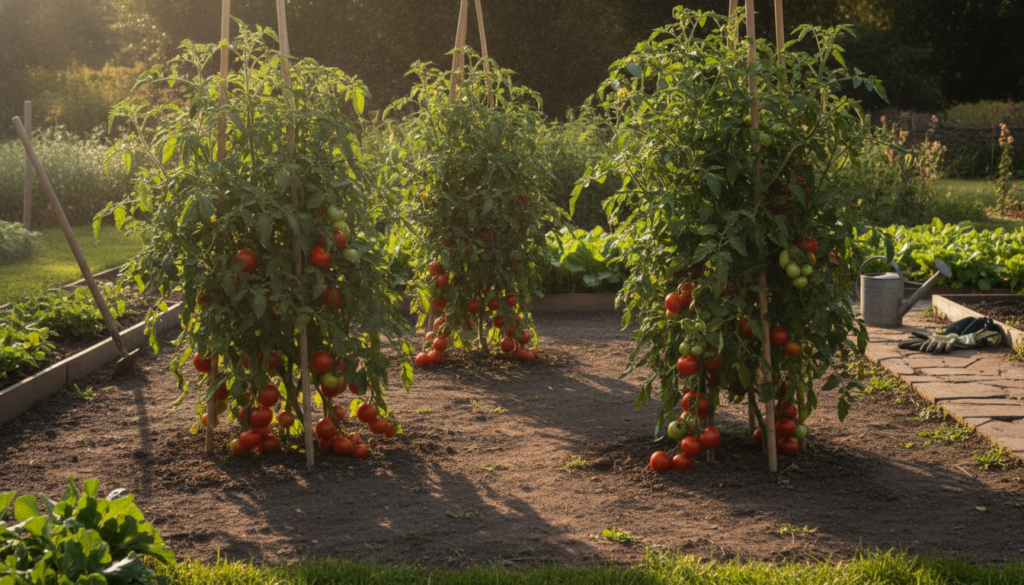 découvrez quelle distance respecter entre les pieds de tomates pour maximiser votre récolte et assurer une croissance saine de vos plants.