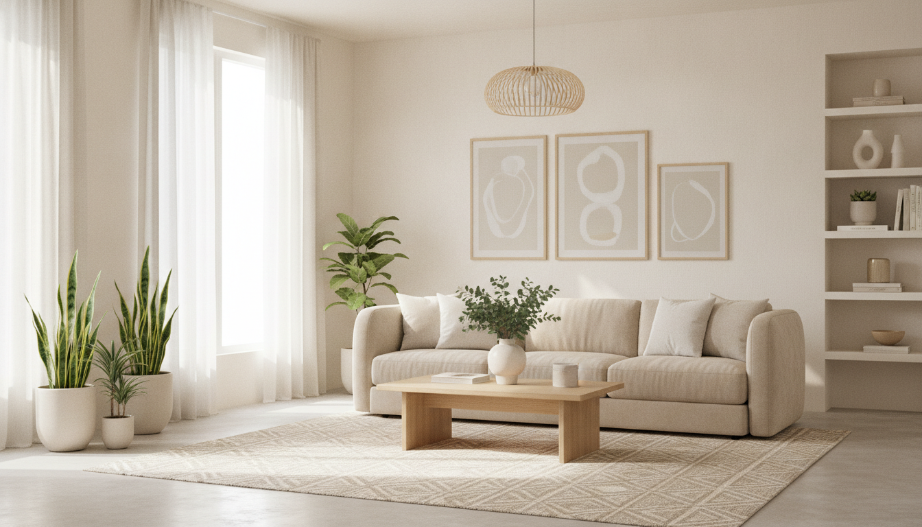 Comment sublimer votre intérieur avec le RAL 9001 Blanc Crème ?